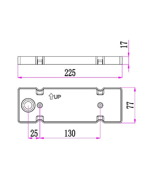 REPISATRI: Exterior LED Tri-CCT Curved Wedge Surface Mounted Wall Lights IP65 - Dark Grey