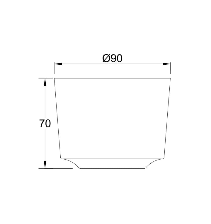 D.I.Y. Batten Fix Ceiling Light Cover - Chrome
