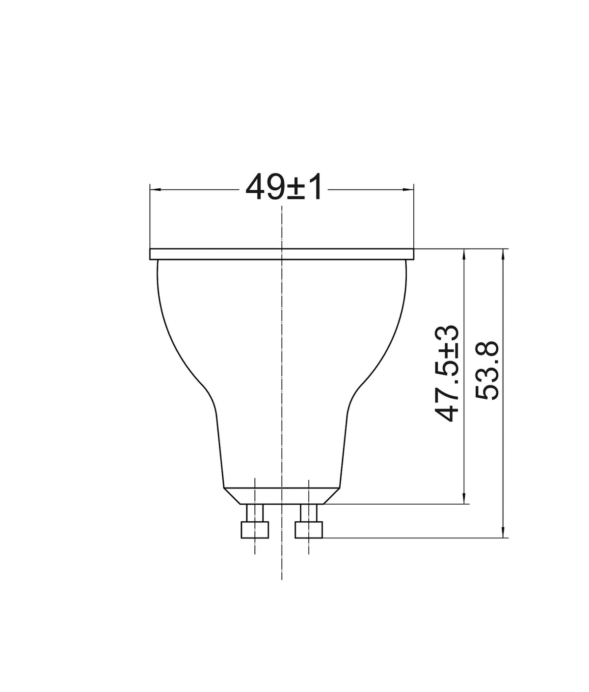 SMTGU10 LED Smart Dimmable RGB+Tri-CCT GU10 Globe