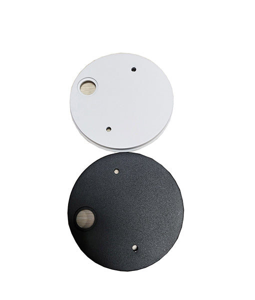 VOX: Surface Mounted LED Exterior Square Up/Down Wall Lights IP54 - Polished Aluminium