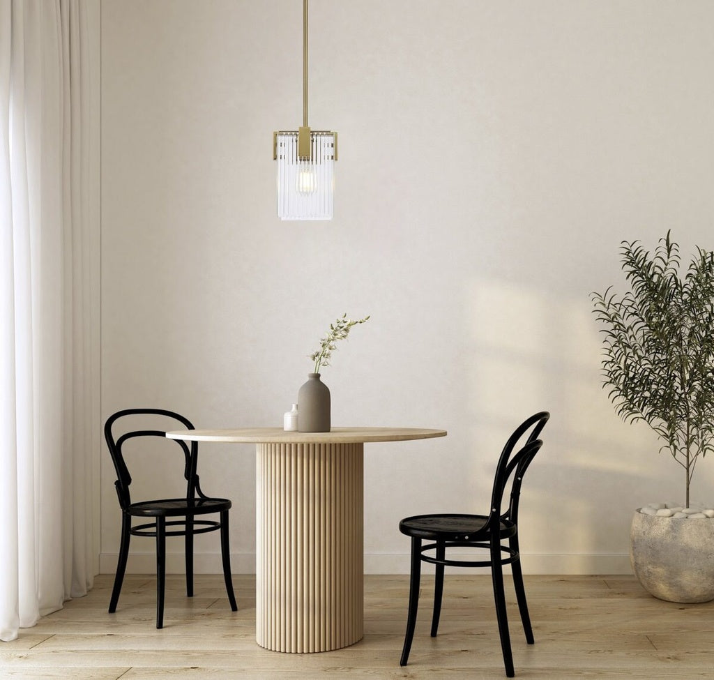 PELION 1 LED Pendant Light - Antique Gold