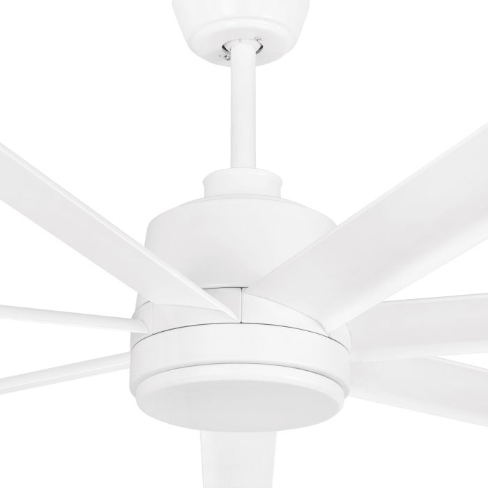 Eglo Extra Large 80" Tourbillion DC Ceiling Fan 7 Blade-White