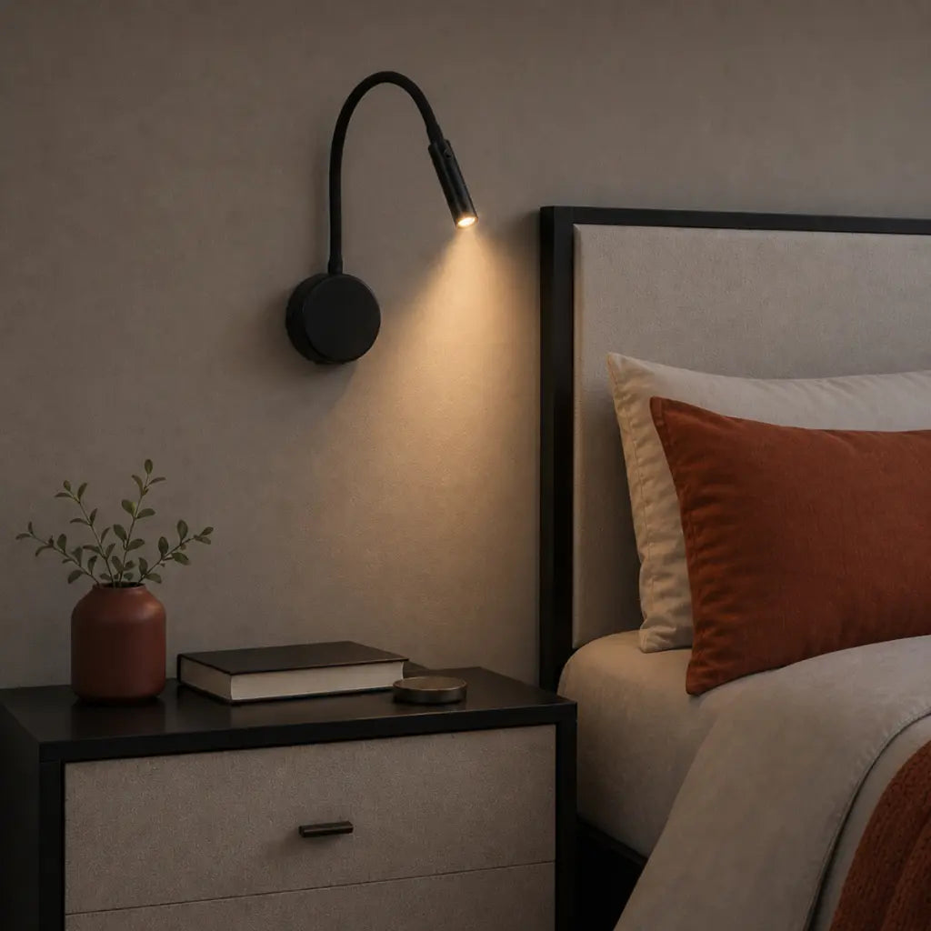 SOLIO LED Wall Light - Black