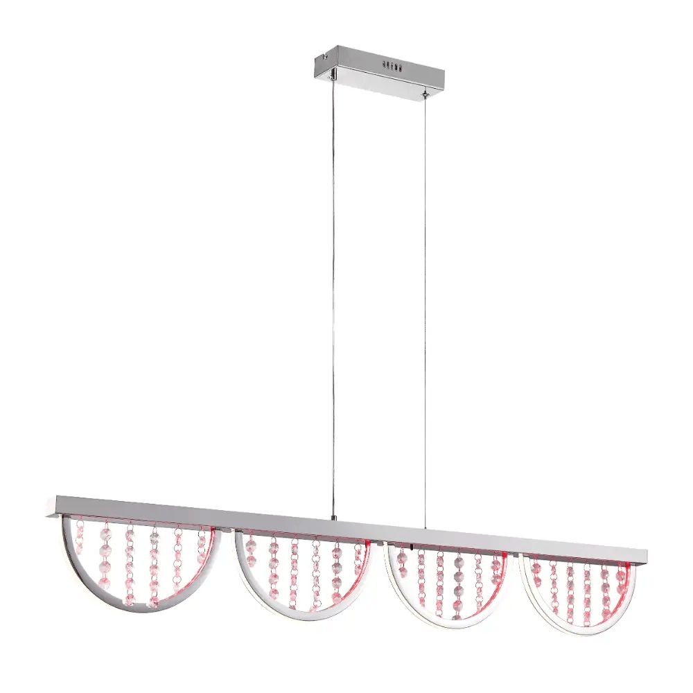 LUXIA 120CM Pendant Light - Chrome