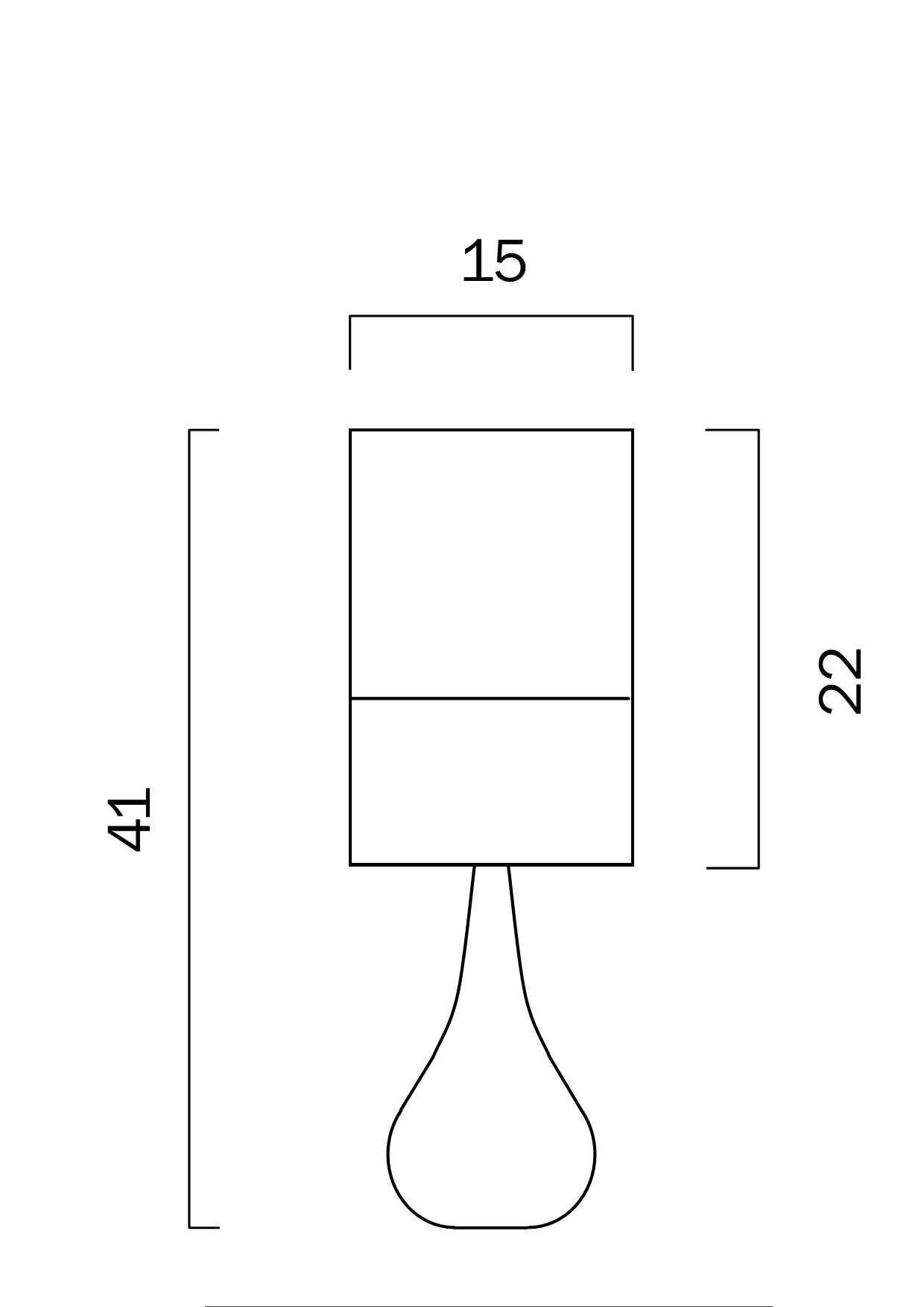 Akira Ceramic Table Lamp- Chrome