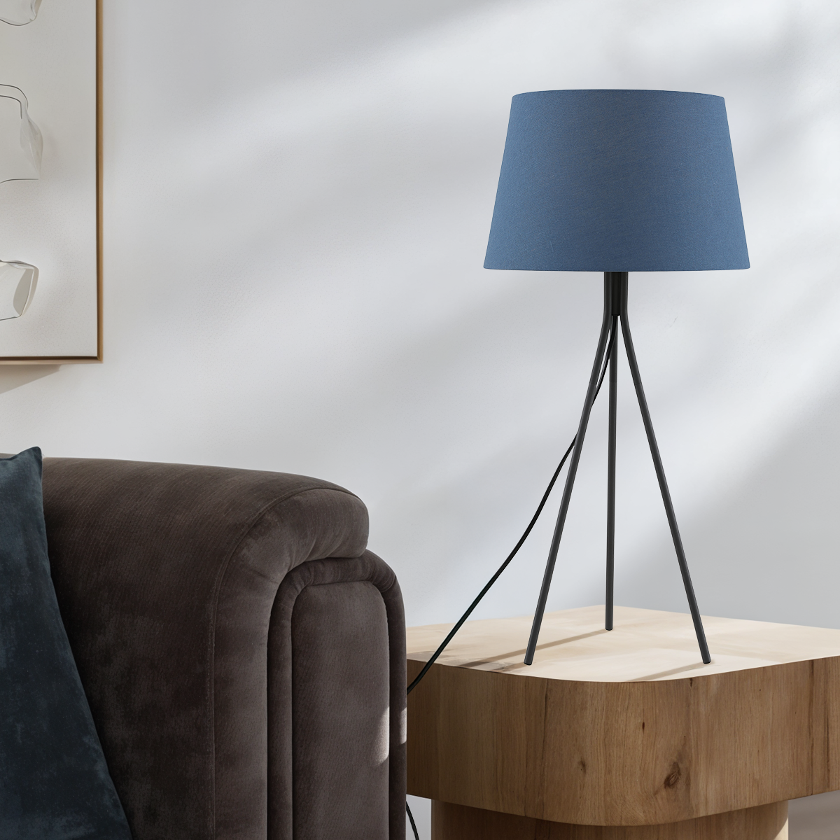 Anna Table Lamp- Blue