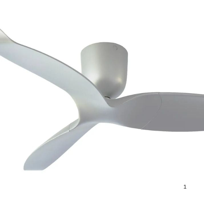 Aeratron AE3+ 3 Blade 60" DC Ceiling Fan With Remote - Silver