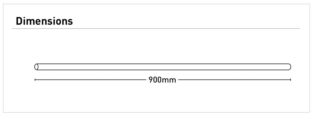 Downrod 900mm for Rhino 6B 210cm DC Motor Ceiling Fan with Remote