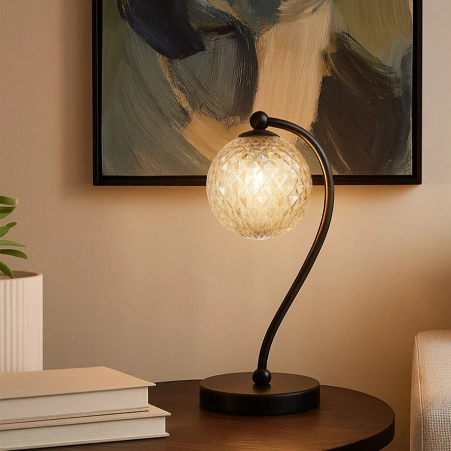 Felton Table Lamp- Amber Tear