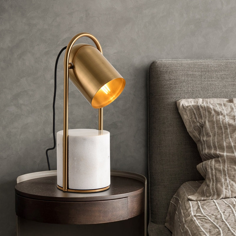 Fidel Table Lamp- White