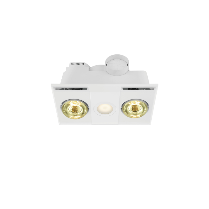 Heatflow 3 in 1 Bathroom Heater - White