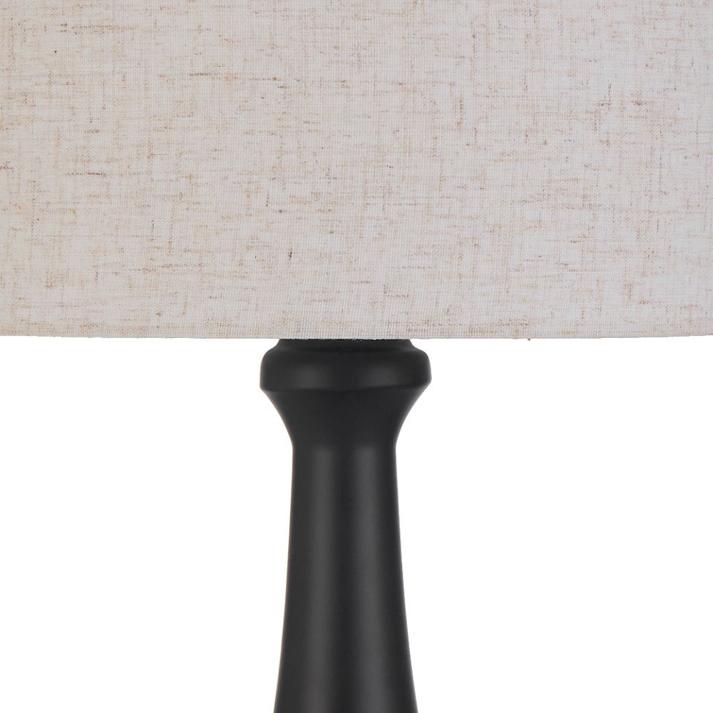 Hommer Table Lamp- Black