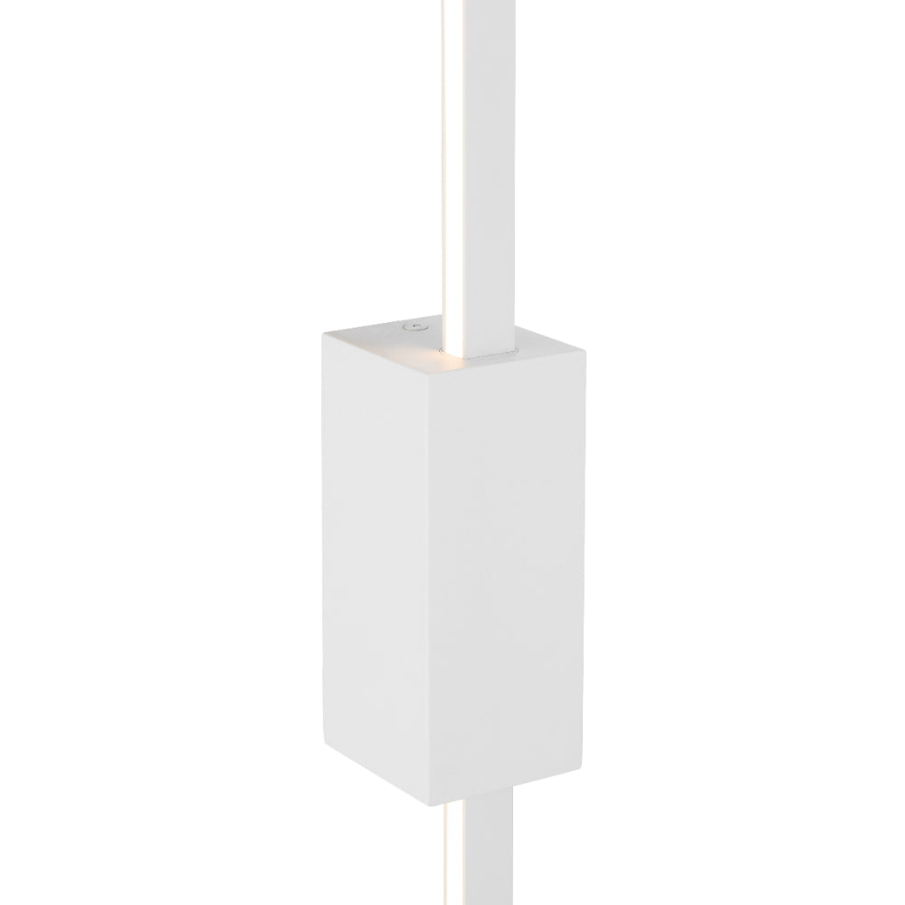 Madras 60cm Wall Light-White