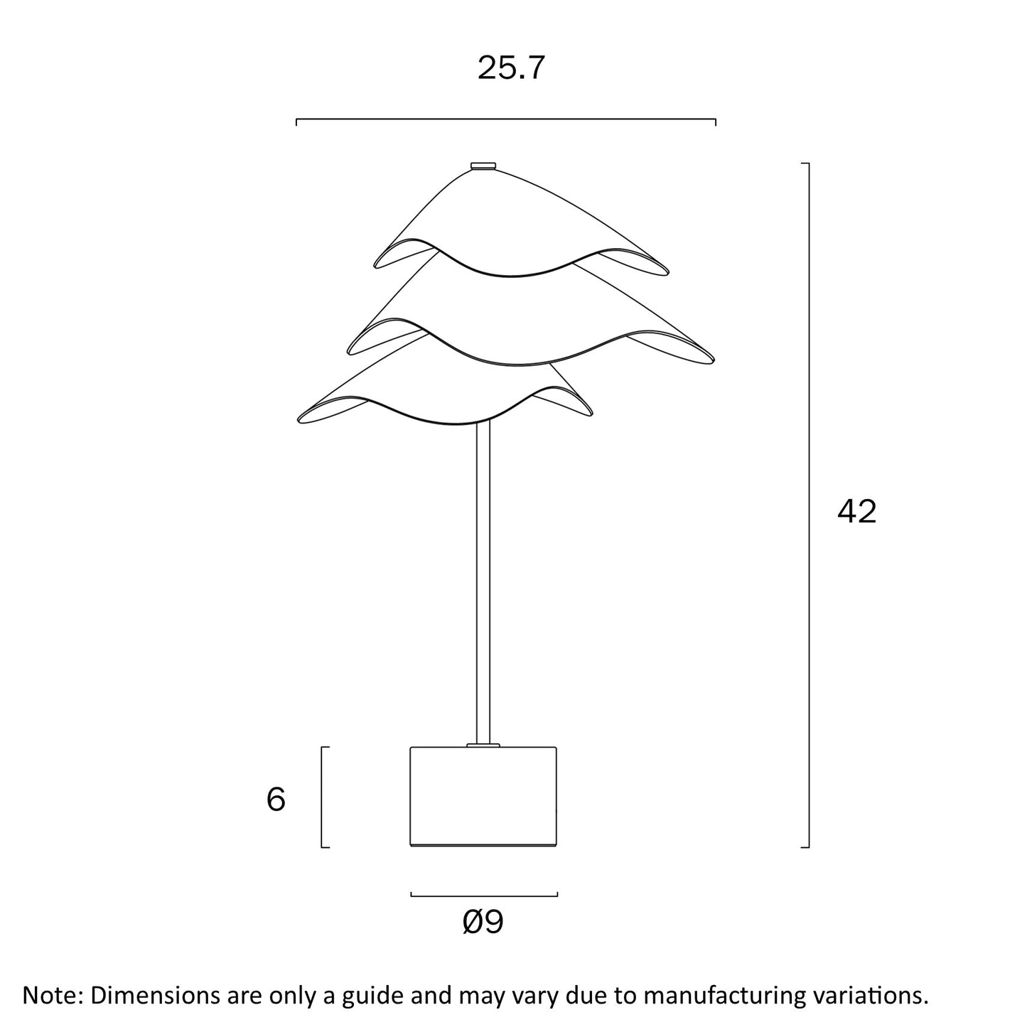 Maple Table Lamp