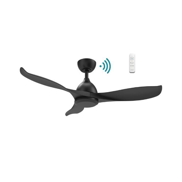 Scorpion DC 42″ Matt Black Smart Ceiling Fan With WIFI Remote Control
