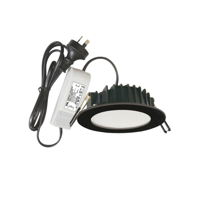 PHL902 Channel Tri-colour LED Downlight- Black