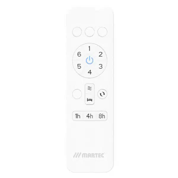 Avoca DC 48″ Matt White/Oak Smart Ceiling Fan With WIFI Remote Control
