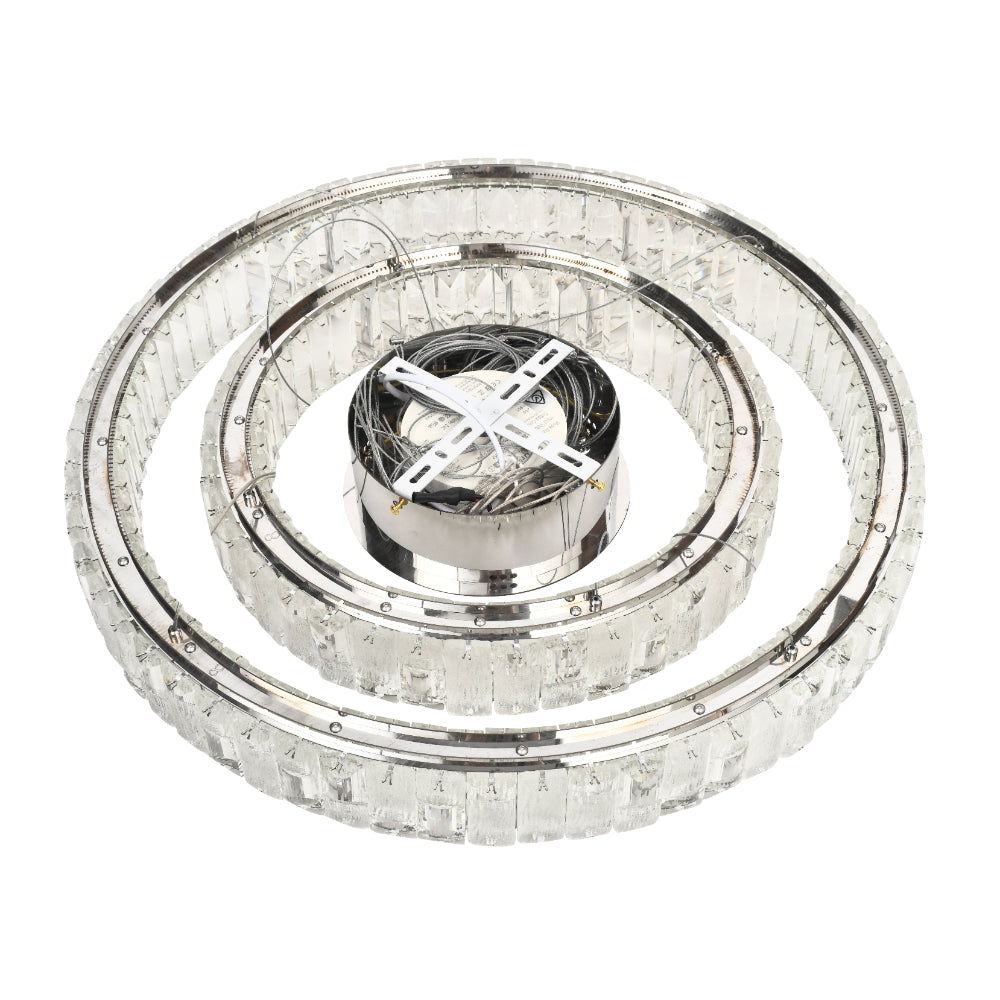 RIAS 2 TIER PENDANT-CHROME