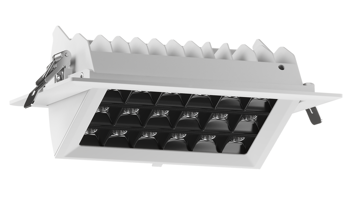 Shop Fitter- SFS009- White- Dual Wattage(30W/38W)