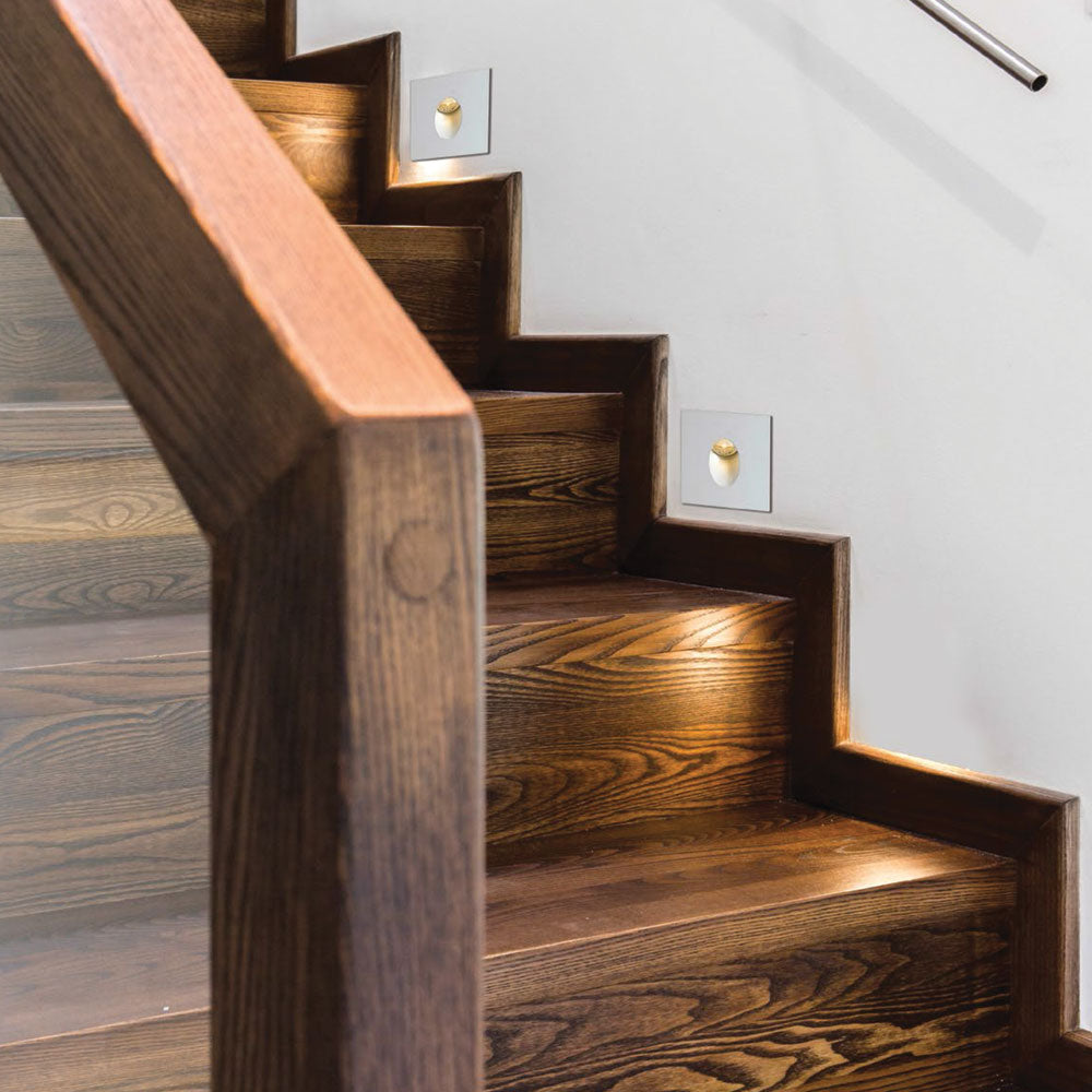 Snap Square Stair Light(Cool White)
