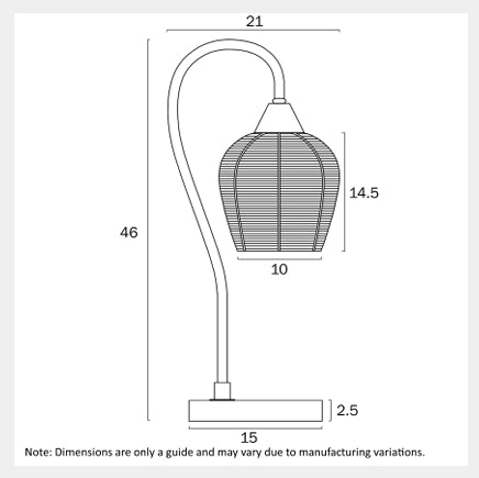 AZALEA Table Lamp - White Marble/Chrome