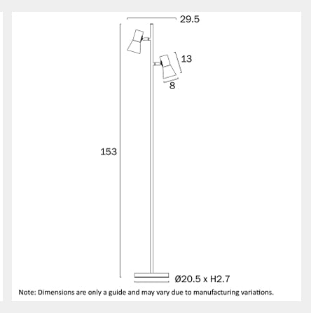 VERIK Floor Lamp - Black
