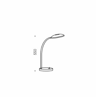 TYLER LED Desk Lamp - White