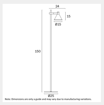 ROSNER Floor Lamp - Black