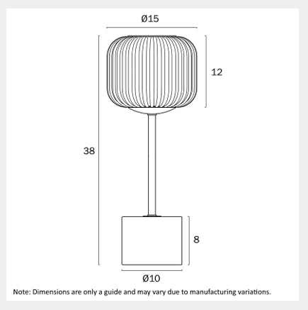 LIAM Table Lamp - Black