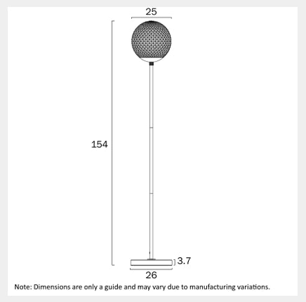 ELWICK Floor Lamp - Green