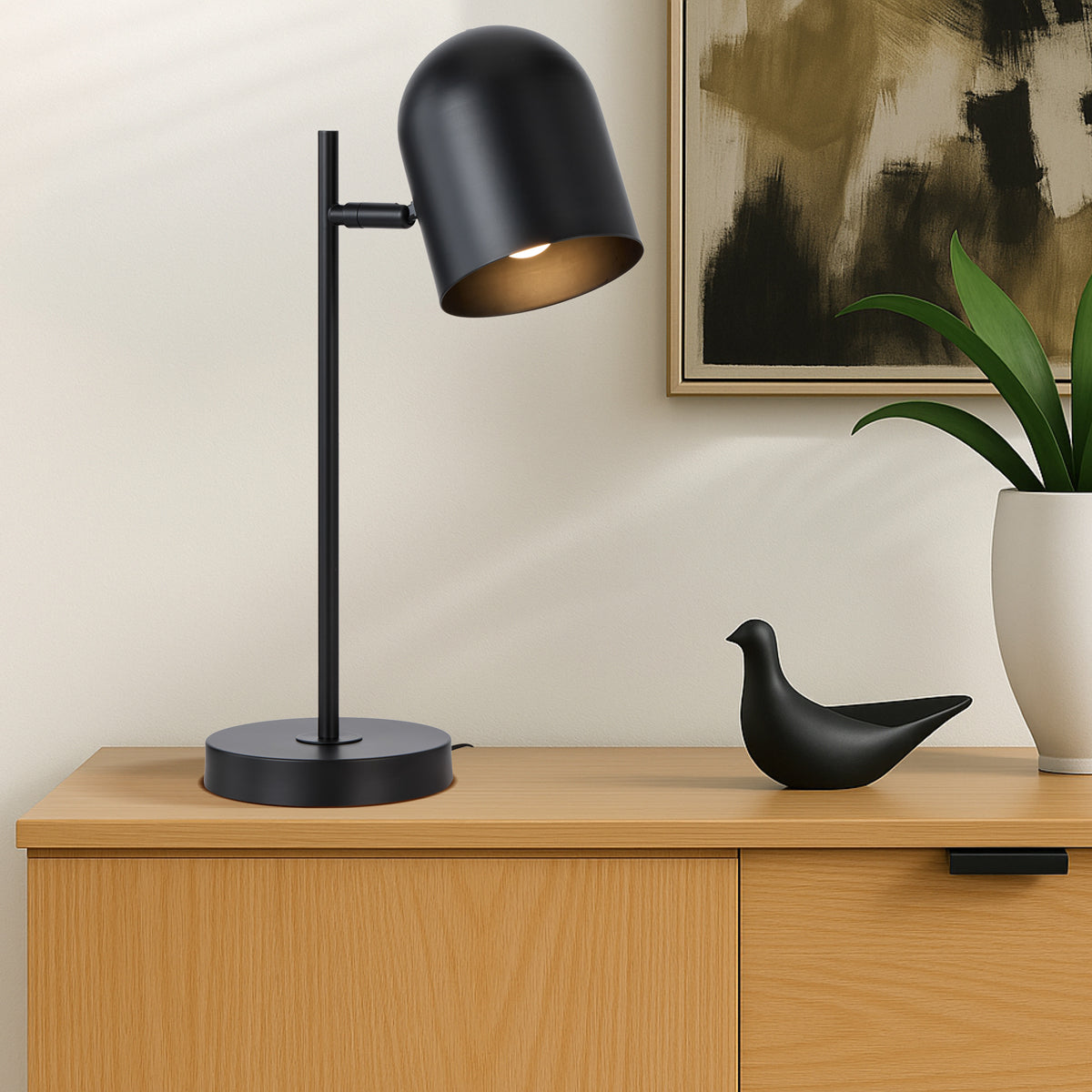Turin Table Lamp- Black