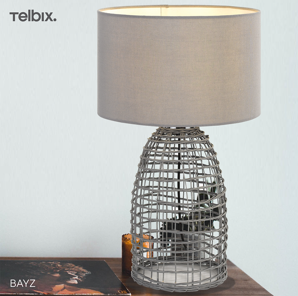 Bayz 32 Table Lamp- Grey