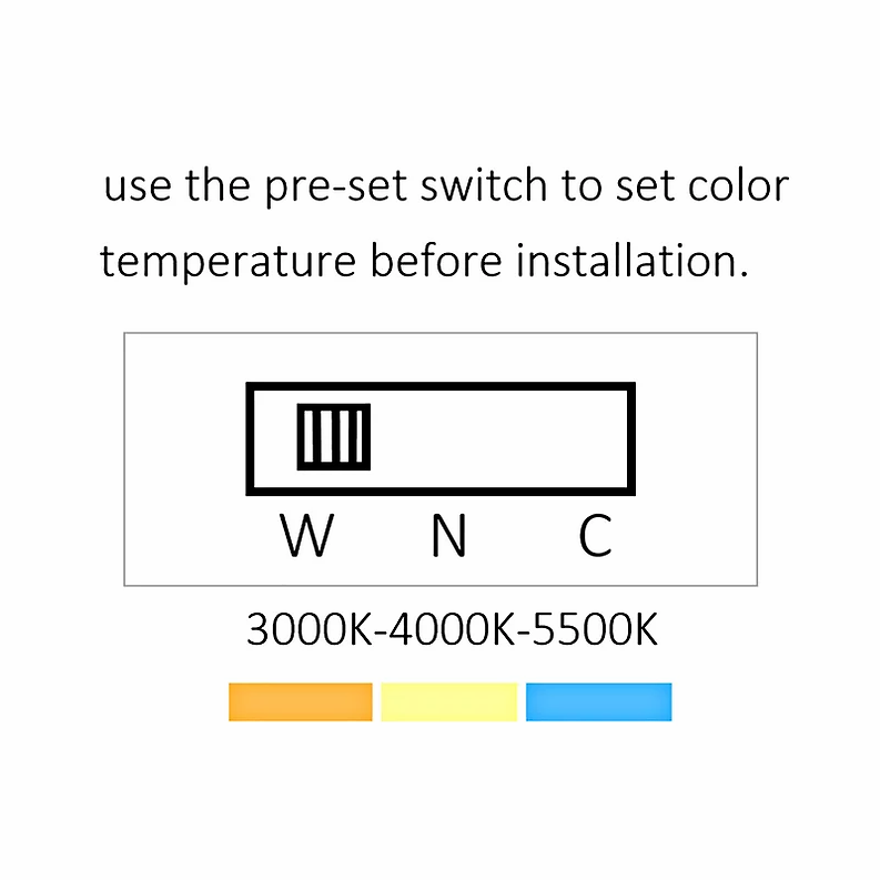 3A Lighting 10W Deep Recessed Downlight DL9413-White