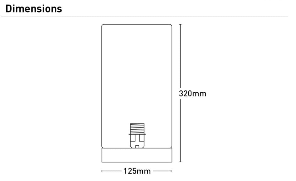 Paro Touch Table Lamp