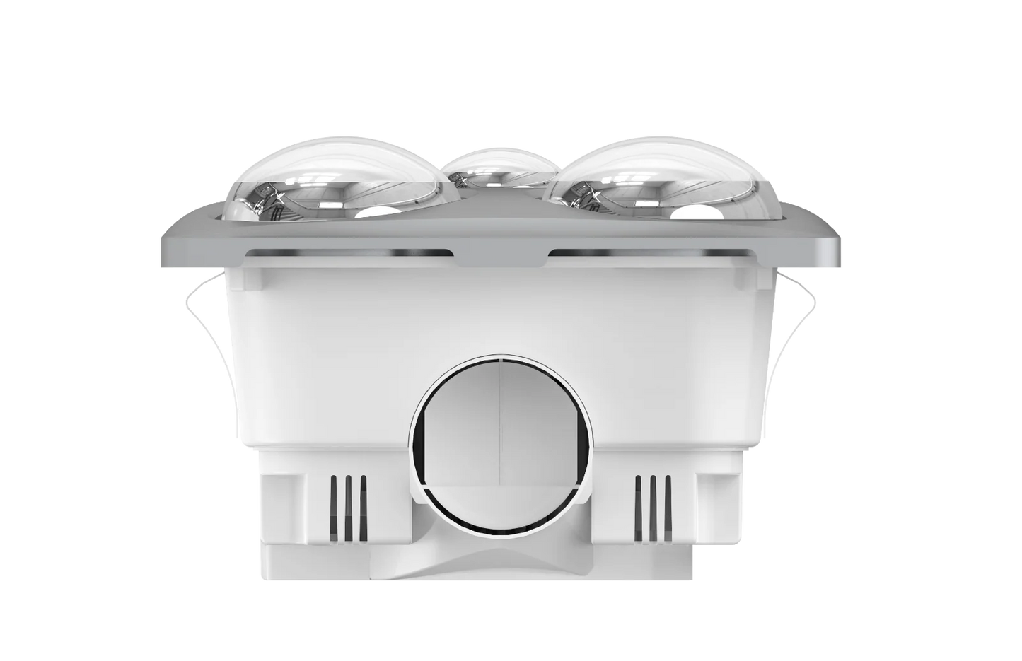 Modura BathLux4- 3 in 1 Bathroom Heater Exhaust Fan and Light Instant Heat- White
