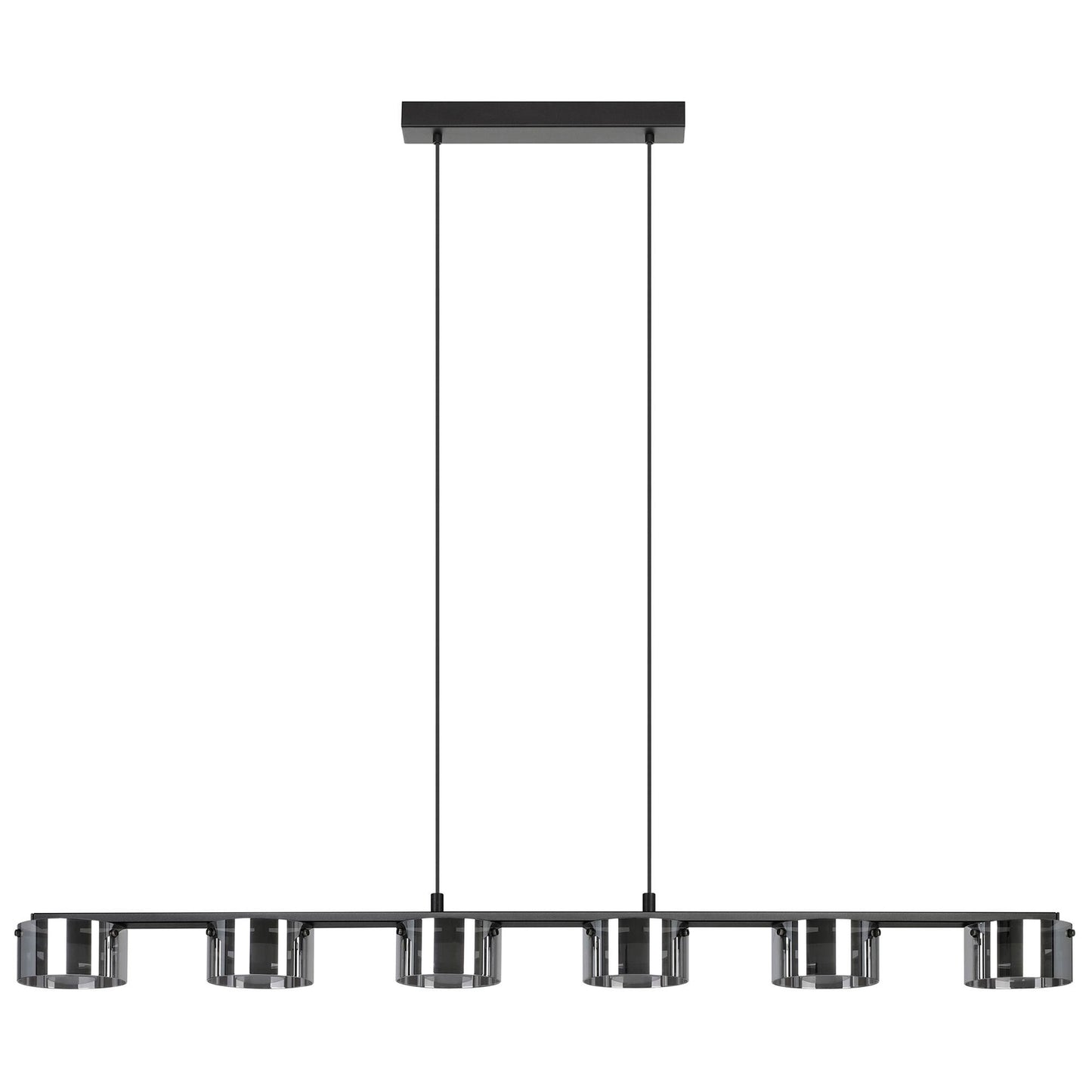 Copillos Metal & Glass LED Bar Pendant Light