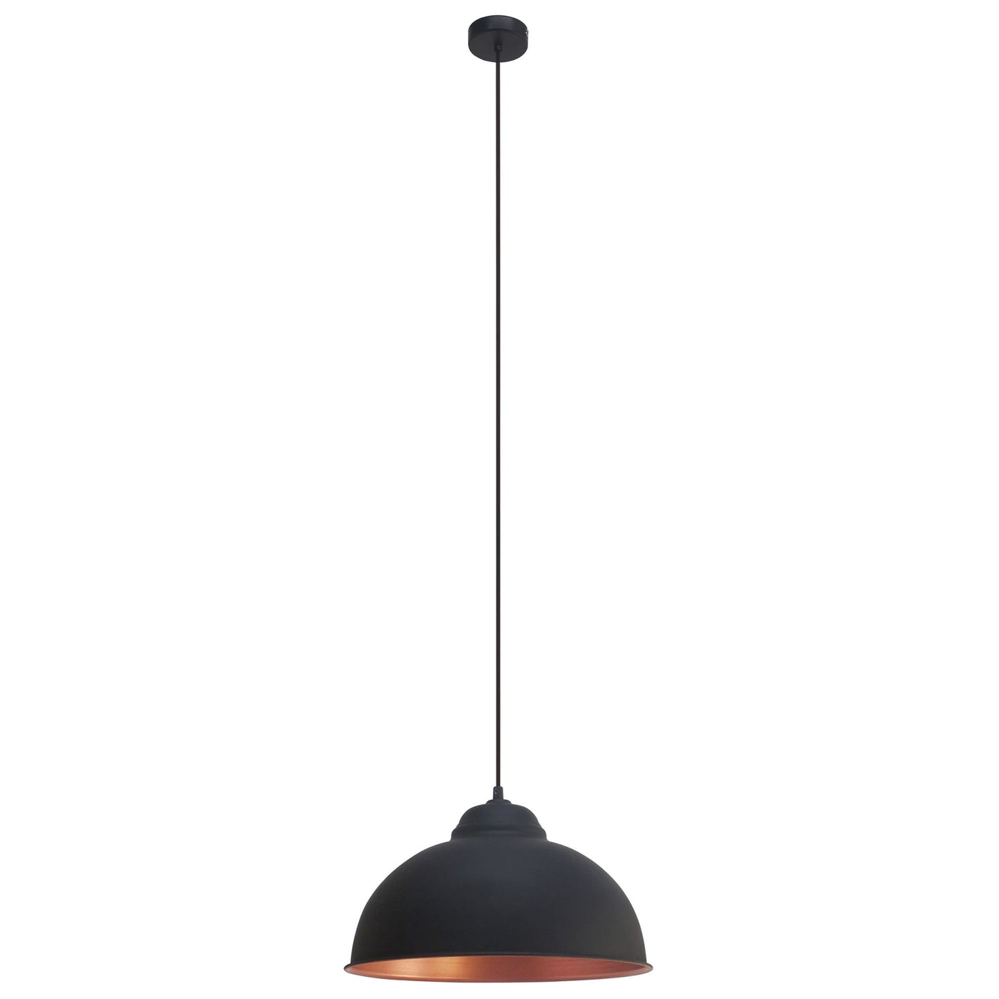 Truro Steel Dome Pendant Light