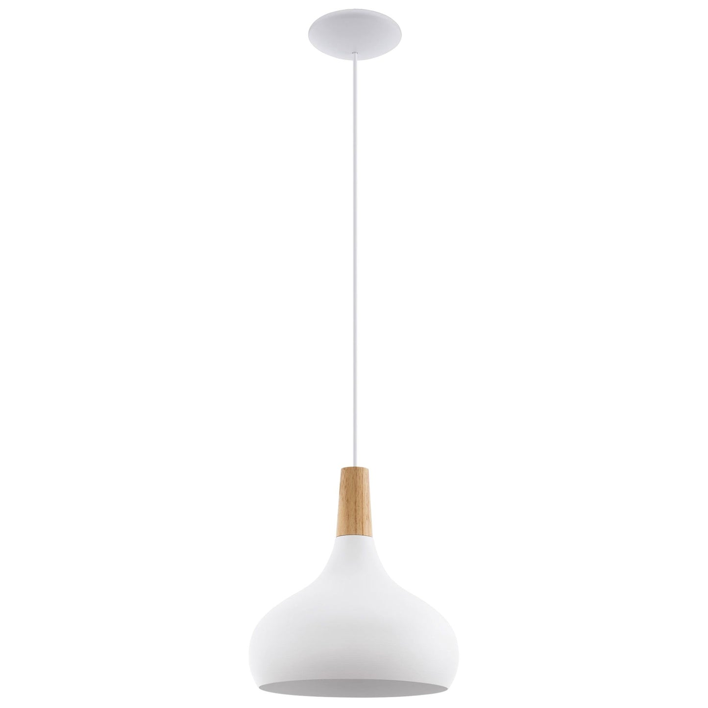 Sabinar Metal Pendant Light, Medium, White