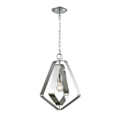 Orbita Metal Pentagon Pendant Light, Small