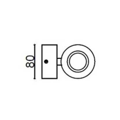 Cristallo 12W Wall Light-350mm Long