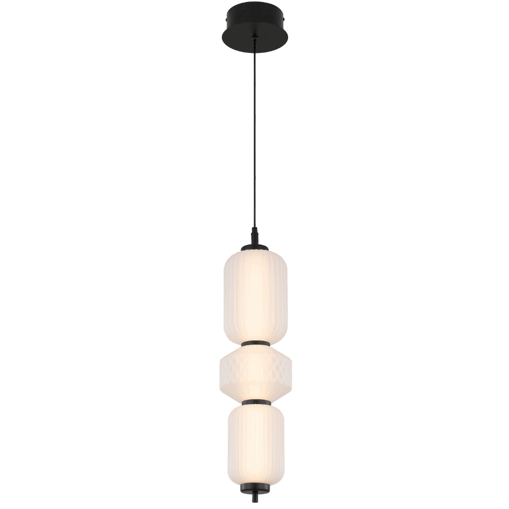 TORSO 3 LED Pendant Light - Black