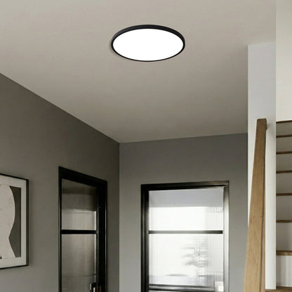 SKY 60CM 42W  3CCT LED Oyster Dimmable Ceiling Light - Black