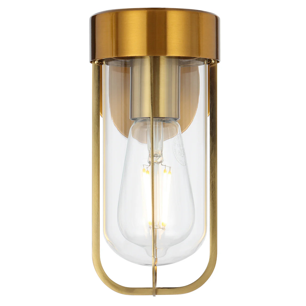 FONSECA Exterior Wall Light - Antique Gold