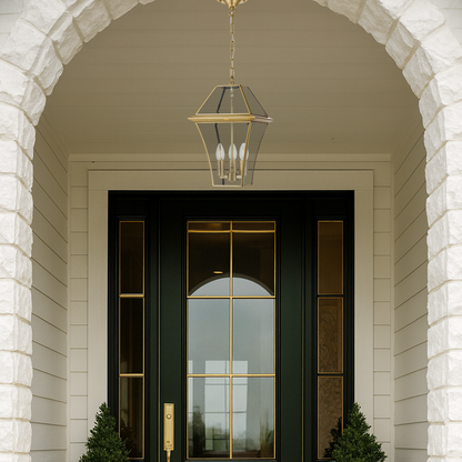 RYE 27CM Pendant Light Solid Brass Large – Brass