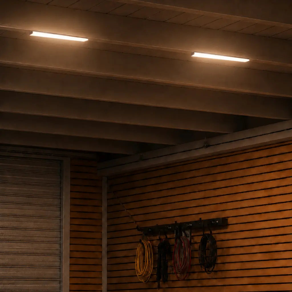 ANKA 60CM LED Batten Ceiling Light - Black