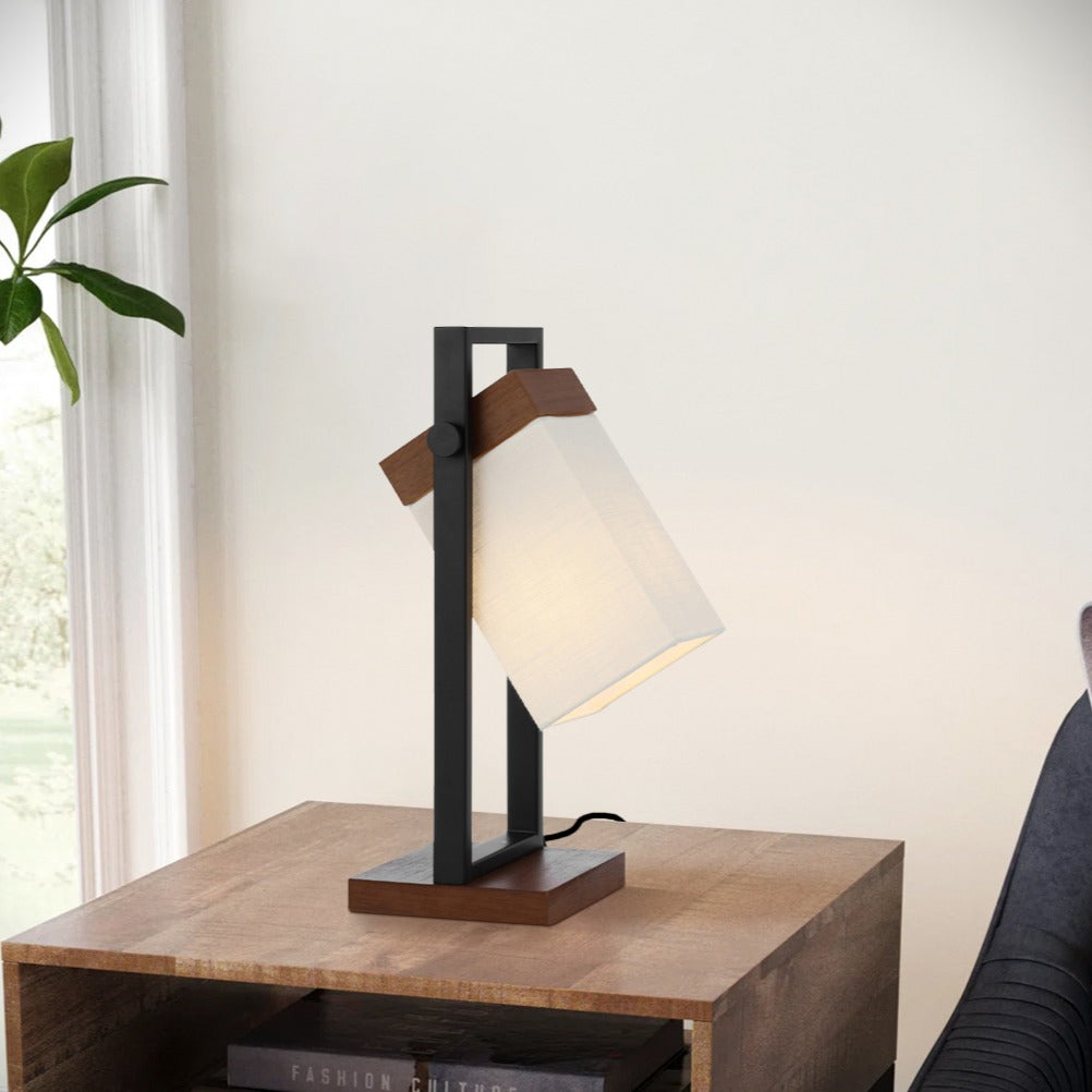 OSADA Table Lamp - Wood/Black
