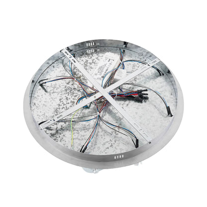LUXIA 55CM Pendant Light Round - Chrome