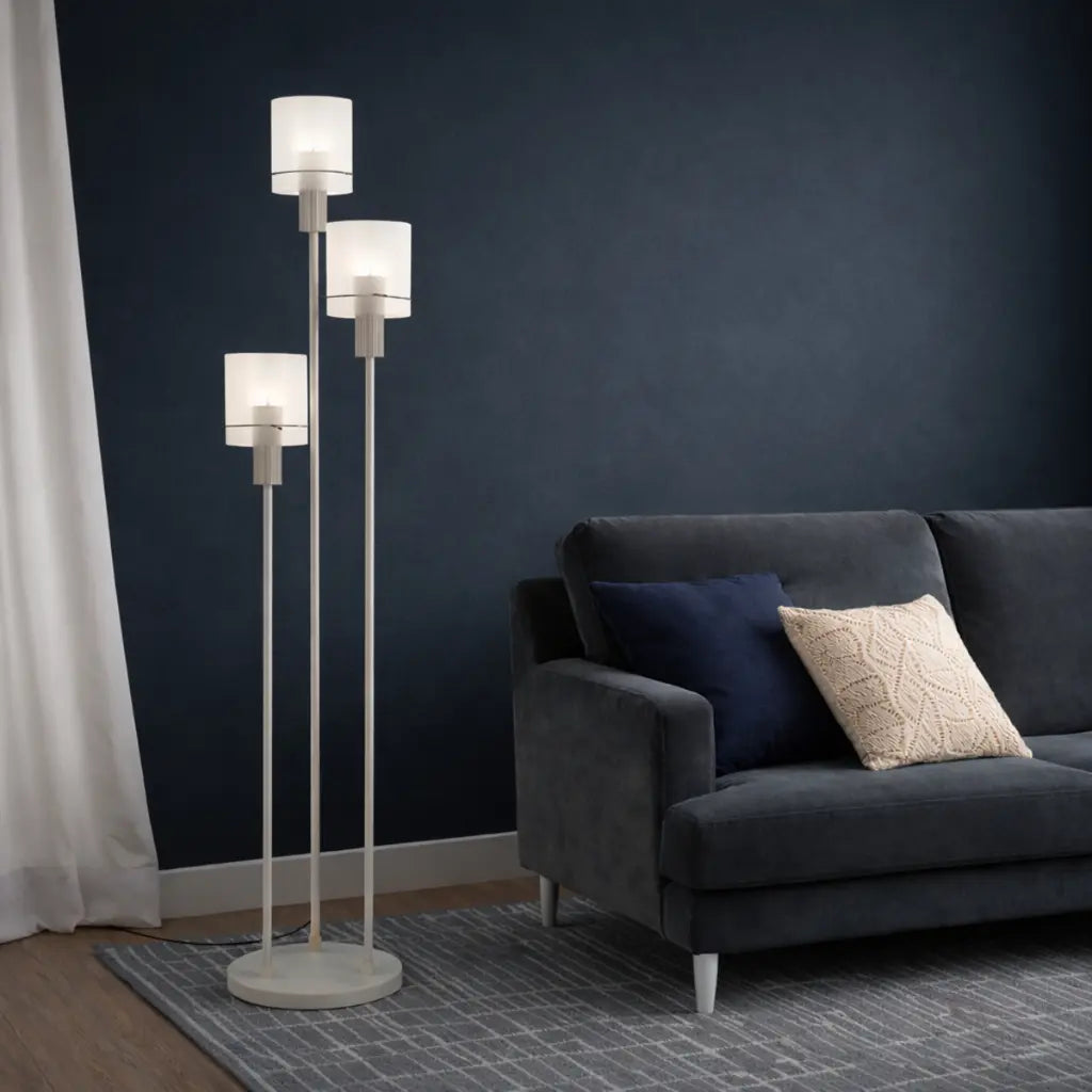 MIKA Floor Lamp - Grey