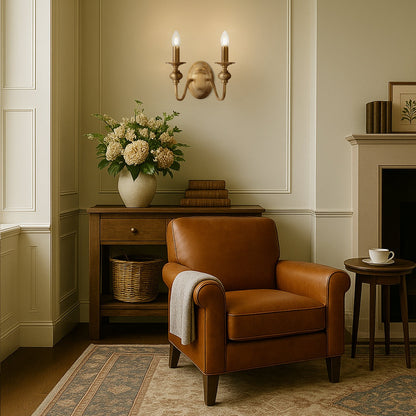 SIEDEL Twin Wall Light - Without Shade