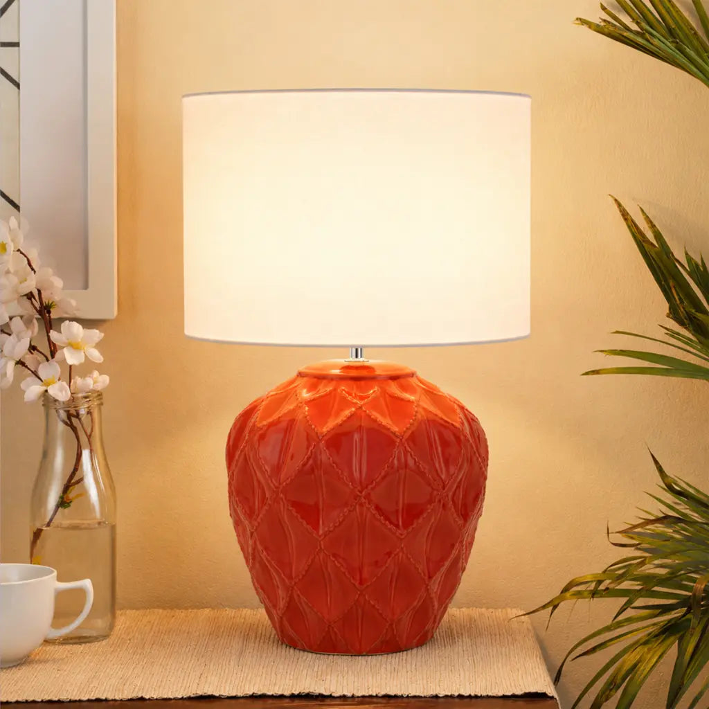 DIAZ Table Lamp - Red